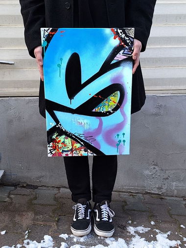 Graffiti Street Art - Photo by Homs - Homs, Bombing, graffiti (2023)