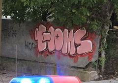 Graffiti Bombing - Photo by Homs - homs