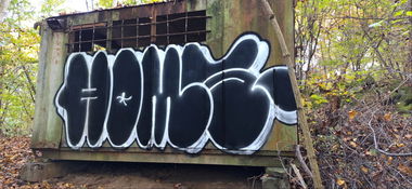 Graffiti Bombing - Photo by Homs (2024)