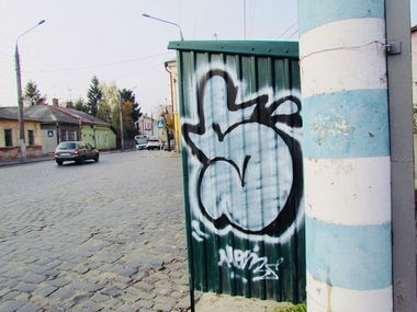 Graffiti Bombing - Photo by Homs - Homs