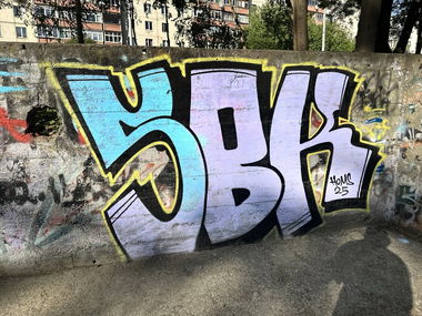 Graffiti Bombing - Photo by Homs (2025)