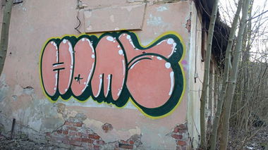 Graffiti Bombing - Photo by Homs (2025)