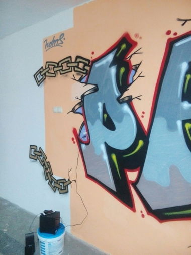 Graffiti Artwork - Photo by Homs - Homs