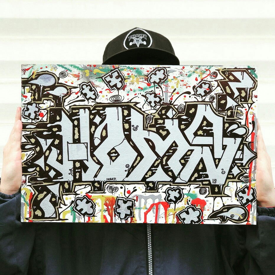 Graffiti Artwork - Photo by Homs - Homs