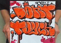 Graffiti Street Art - Photo by Homs - Homs, Bombing, graffiti (2024)