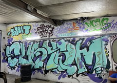 Graffiti Bombing - Photo by Homs - homs