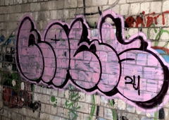 Graffiti Bombing - Photo by Homs (2024)