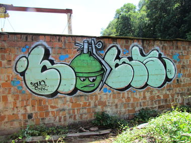 Graffiti Bombing - Photo by Homs - Homsbombingstreetartartgraffiti (2024)