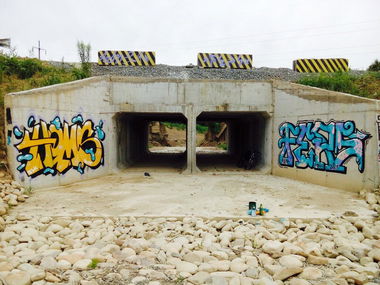 Graffiti Bombing - Photo by Homs - HomsFeps (2017)