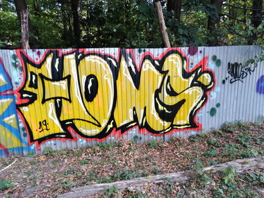 Graffiti Bombing - Photo by Homs - Homs