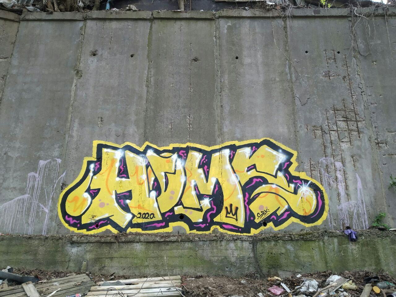 Graffiti Wall - Photo by Homs - Homs (2020)