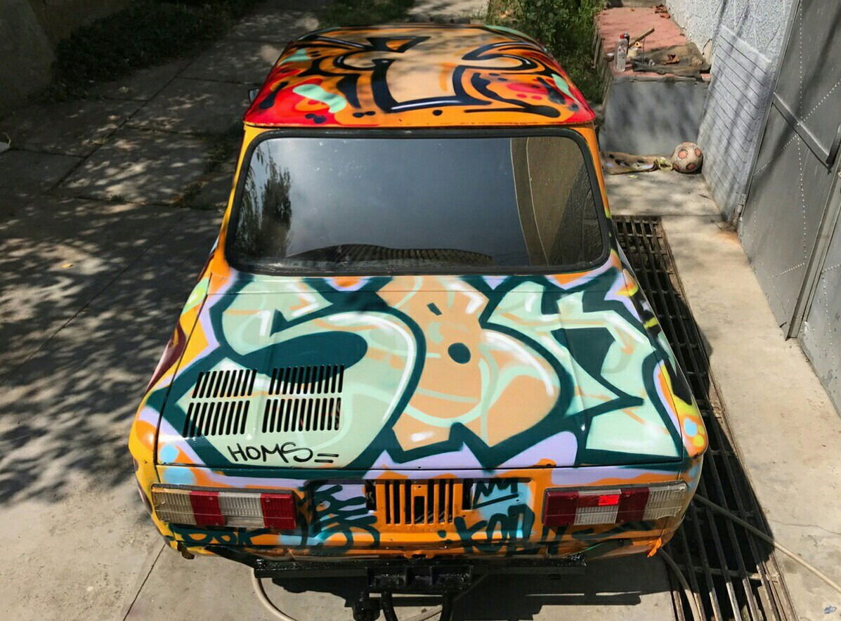 Graffiti Wall - Photo by Homs - Homs