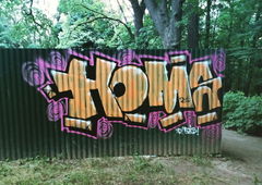 Graffiti Wall - Photo by Homs - homs