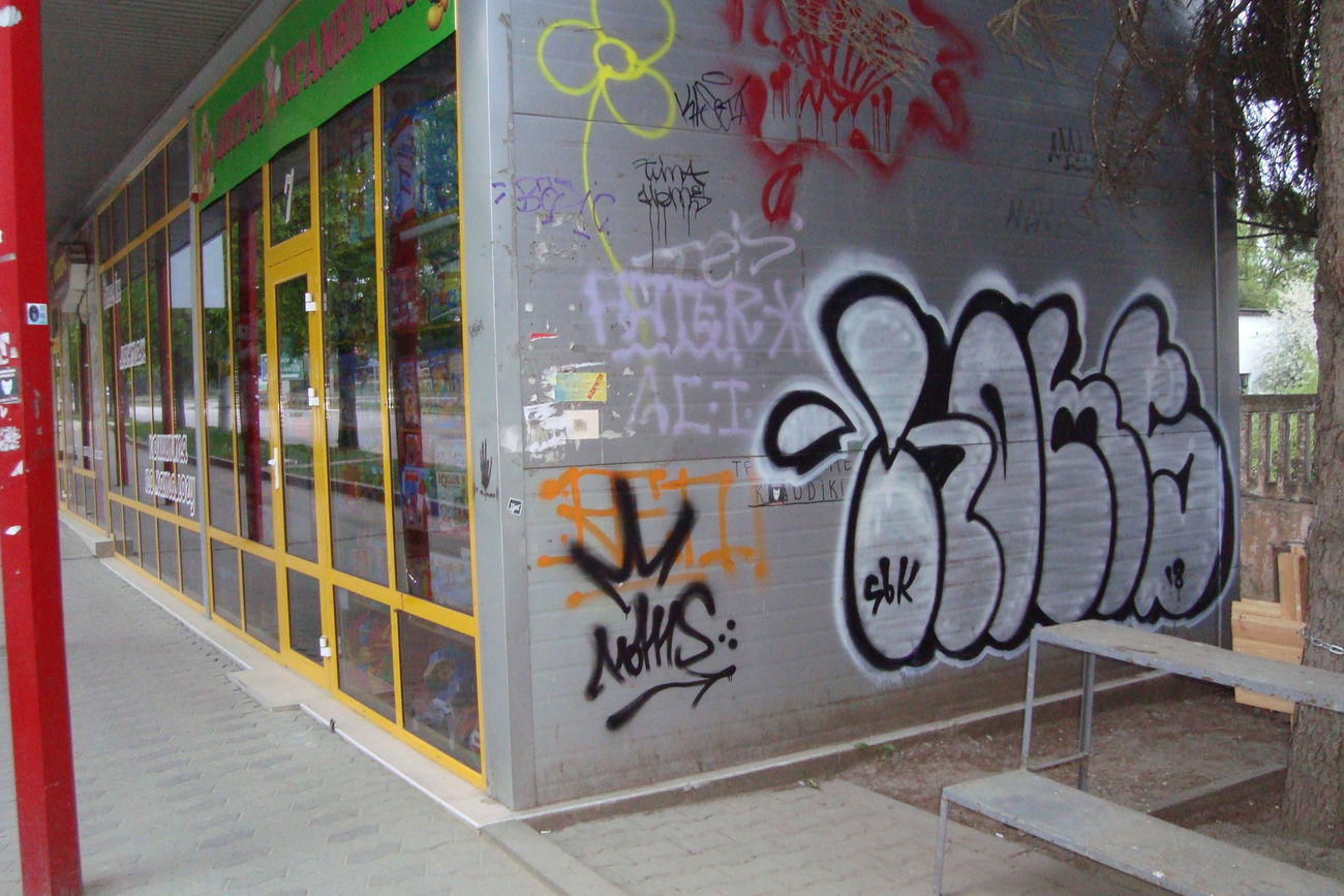 Graffiti Bombing - Photo by Homs - Homs (2018)