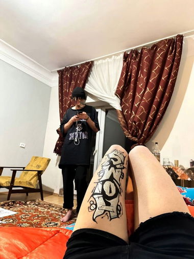 Graffiti Street Art - Photo by Homs - Homs, Bombing, graffiti (2023)