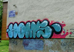 Graffiti Bombing - Photo by Homs - homs