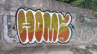 Graffiti Bombing - Photo by Homs (2025)