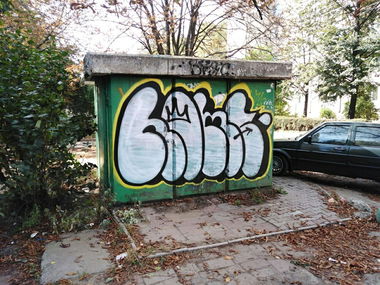 Graffiti Bombing - Photo by Homs - Homs