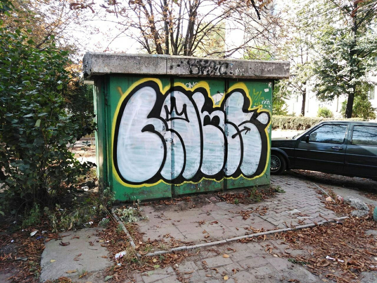Graffiti Bombing - Photo by Homs - Homs