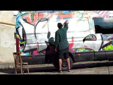Graffiti Video - Photo by Homs - homs, bombing, art