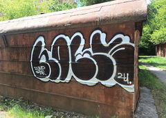 Graffiti Bombing - Photo by Homs - Homs, Bombing, graffiti (2024)