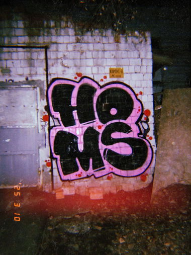 Graffiti Bombing - Photo by Homs (2025)