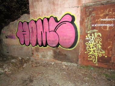 Graffiti Bombing - Photo by Homs (2024)