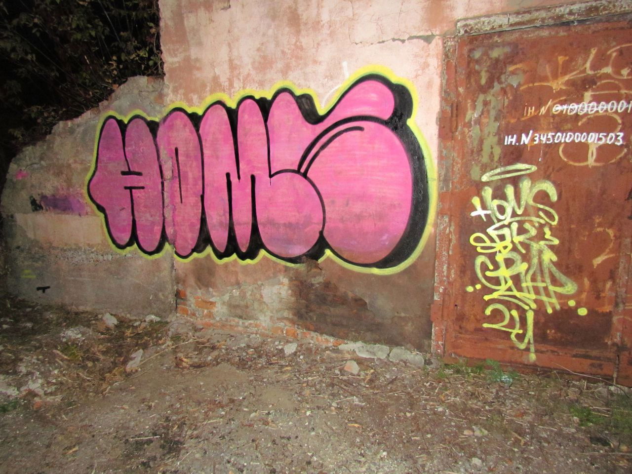 Graffiti Bombing - Photo by Homs (2024)