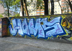 Graffiti Bombing - Photo by Homs (2025)