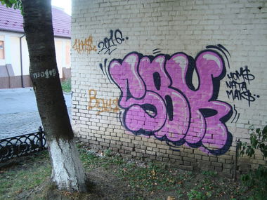 Graffiti Bombing - Photo by Homs - Homs