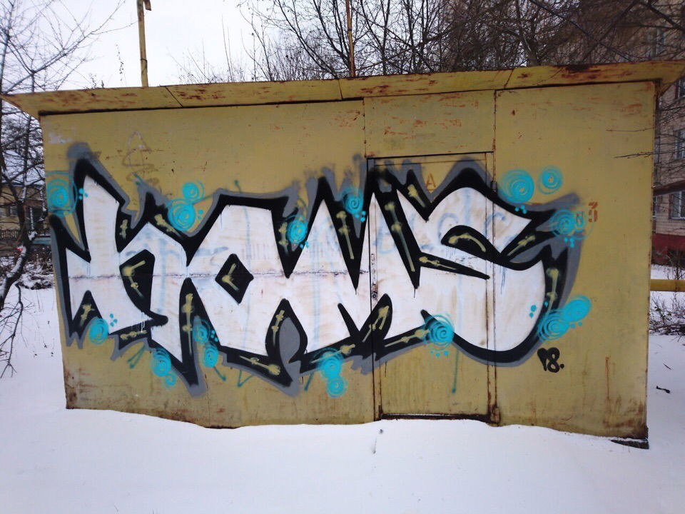 Graffiti Bombing - Photo by Homs - Homs