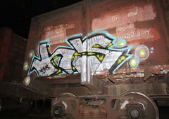 Graffiti Train - Photo by Homs - Homs (2018)