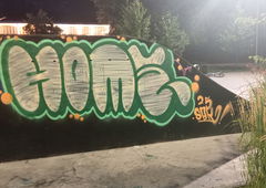 Graffiti Bombing - Photo by Homs (2025)