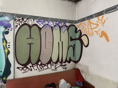 Graffiti Bombing - Photo by Homs - homs