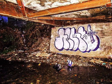 Graffiti Bombing - Photo by Homs - Homs