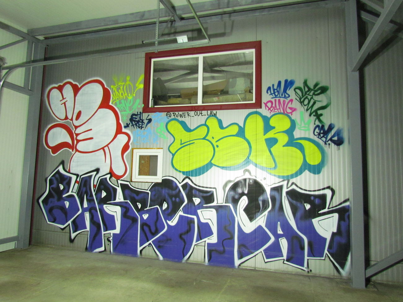 Graffiti Bombing - Photo by Homs (2025)