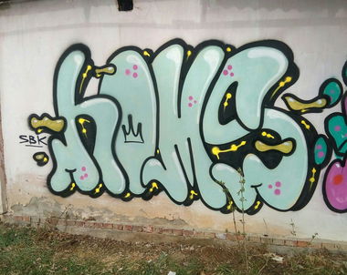 Graffiti Bombing - Photo by Homs - Homs (2019)