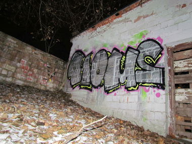 Graffiti Bombing - Photo by Homs (2024)