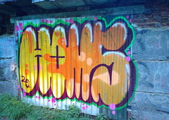 Graffiti Bombing - Photo by Homs - homs