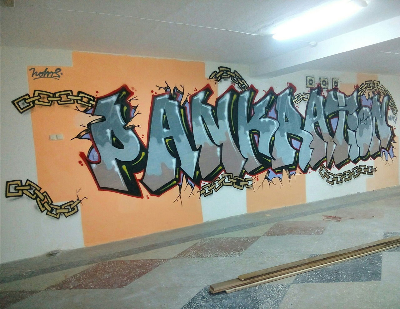 Graffiti Artwork - Photo by Homs - Homs