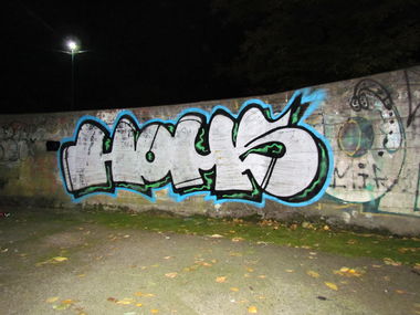 Graffiti Bombing - Photo by Homs (2024)
