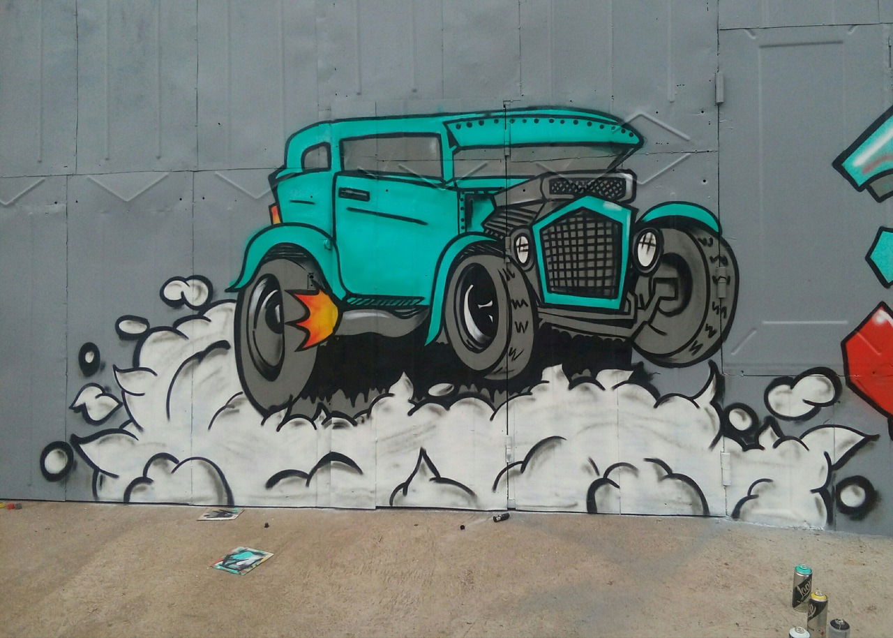 Graffiti Artwork - Photo by Homs - Homs