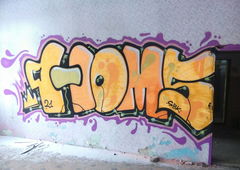 Graffiti Bombing - Photo by Homs - Homs