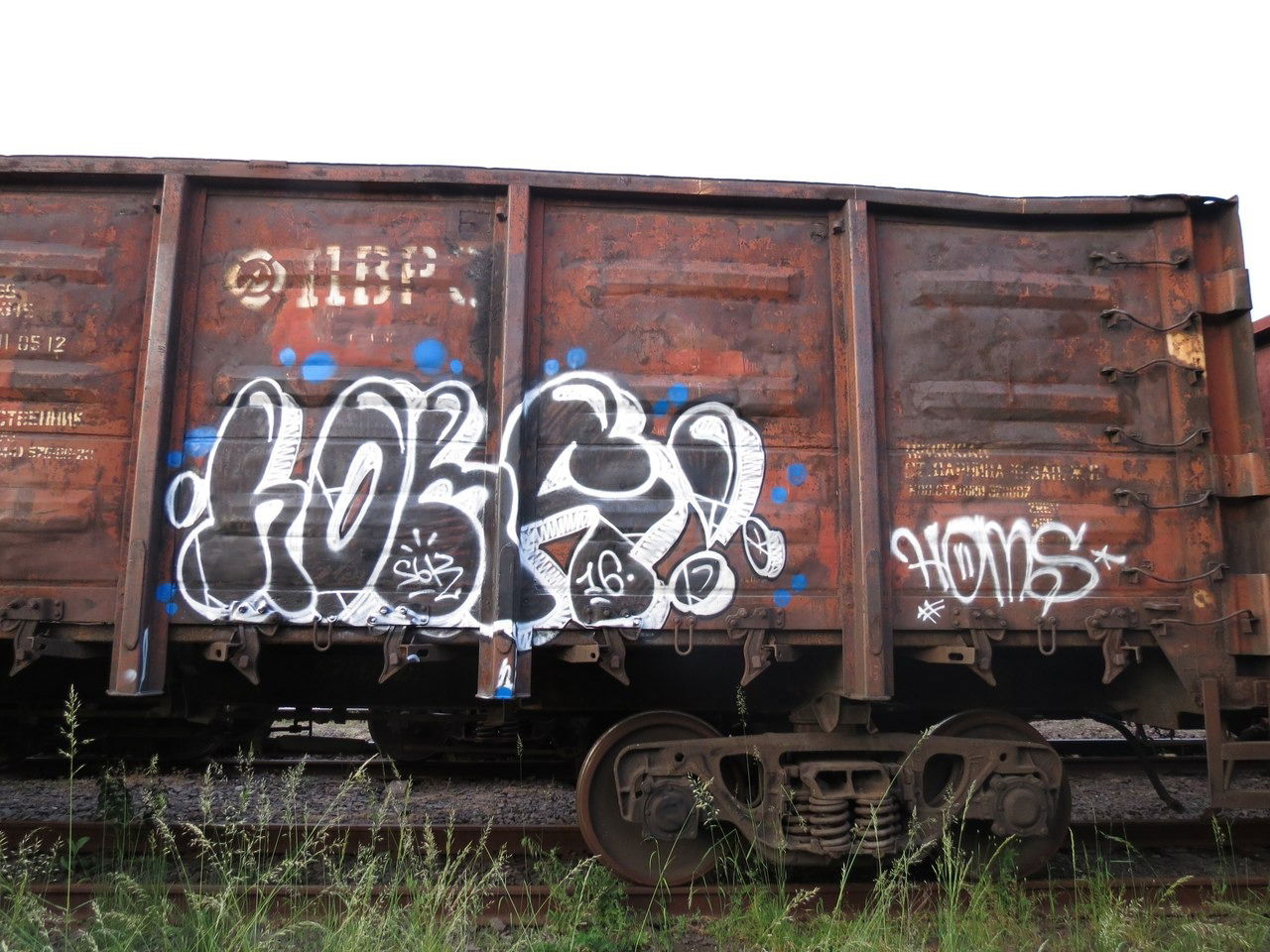 Graffiti Train - Photo by Homs - Homs (2016)