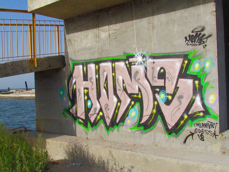 Graffiti Bombing - Photo by Homs - Homs