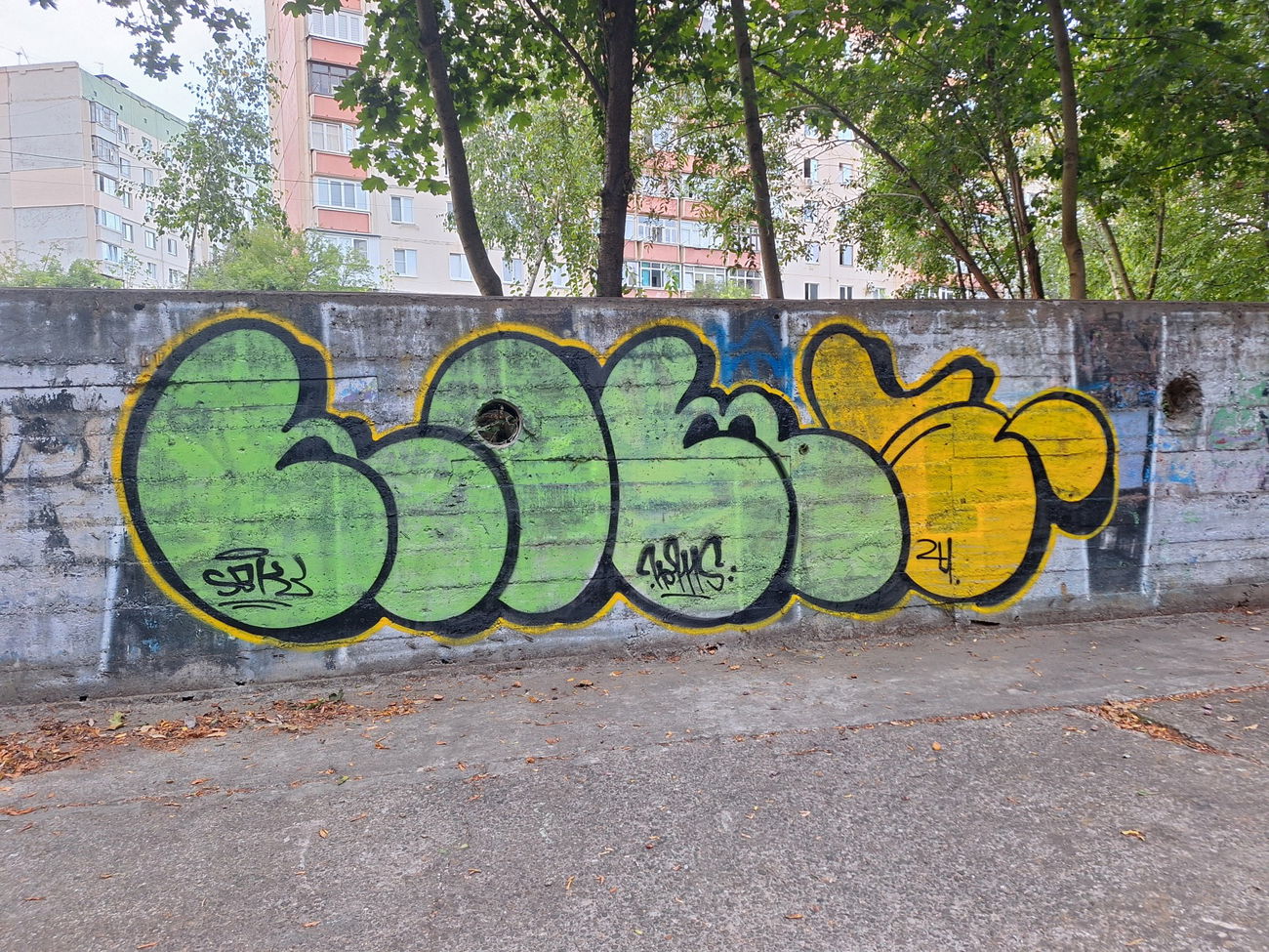 Graffiti Bombing - Photo by Homs - Homs (2024)