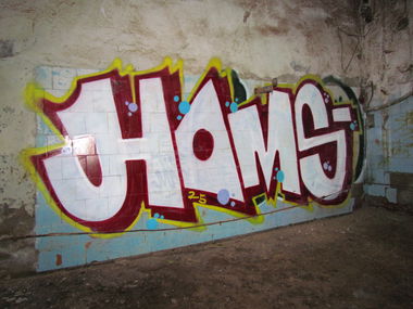 Graffiti Bombing - Photo by Homs (2025)