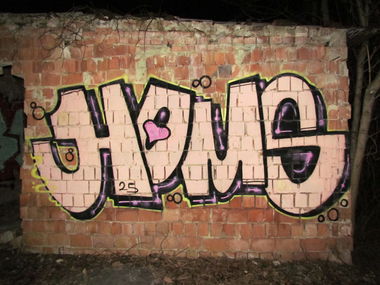 Graffiti Bombing - Photo by Homs (2025)