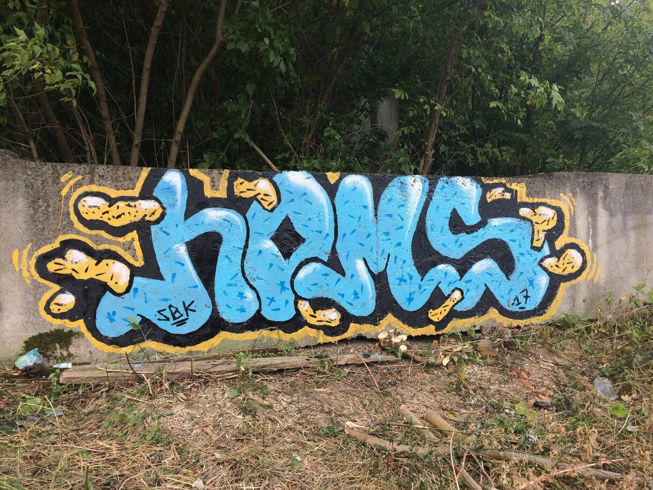 Graffiti Wall - Photo by Homs - Homs (2017)