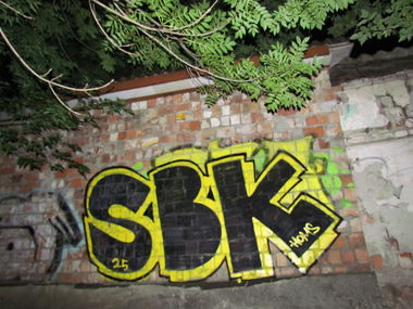 Graffiti Bombing - Photo by Homs (2025)